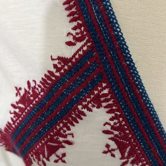 J Crew embroidered T-shirt - Picture 2 of 7